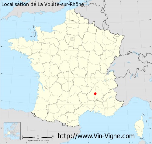Carte  de La Voulte-sur-Rhône